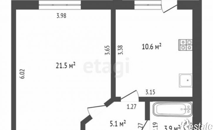 1-комн квартира проспект им. Конструктора Калашникова М.Т., 3,  д. 3
