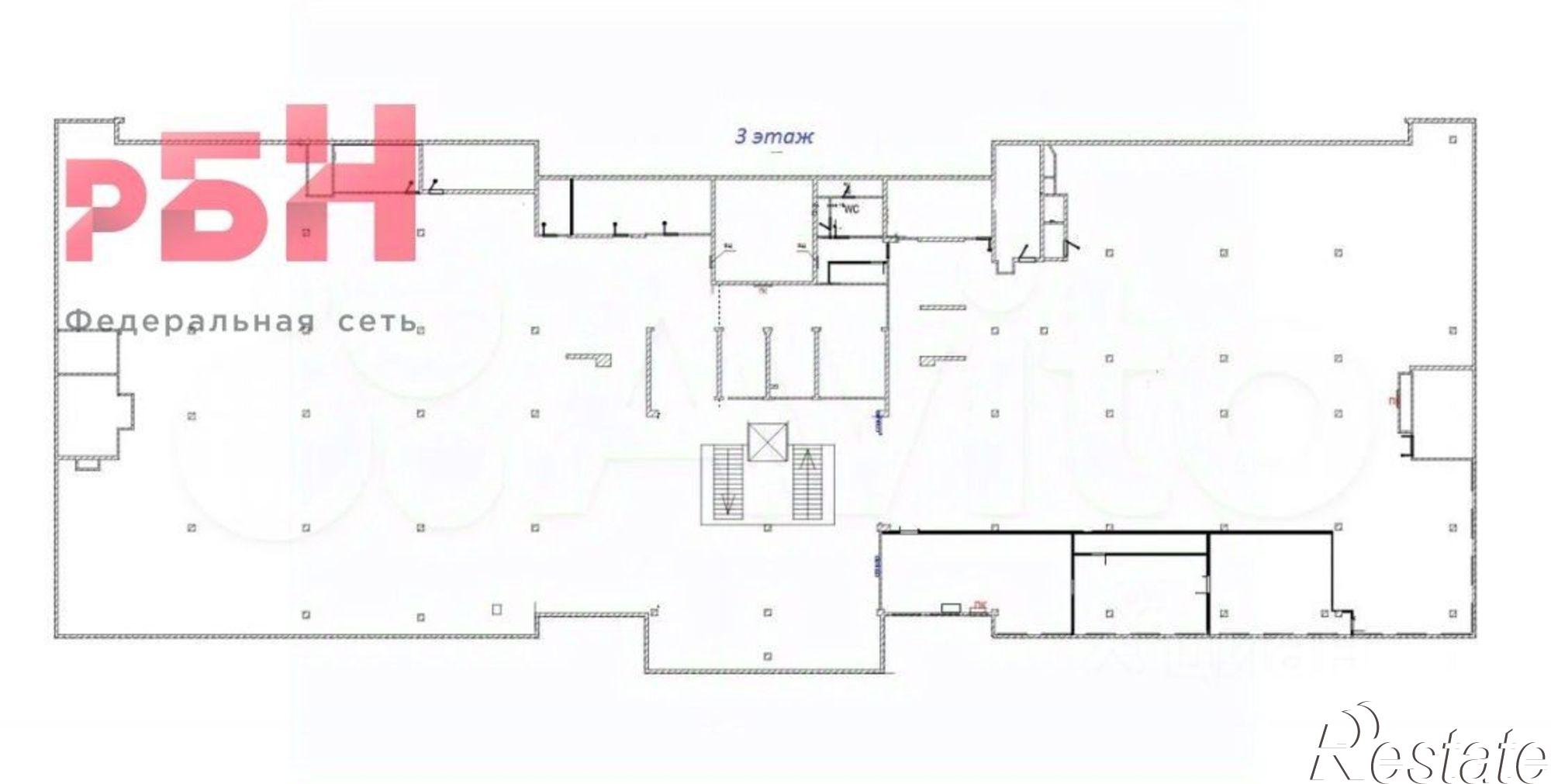 Купить торговое помещение за 545 100 000 рублей на улица 10 лет Октября, 17