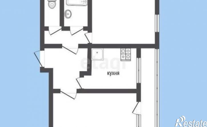 2-комн квартира ул 7-я Подлесная, 22,  д. 22