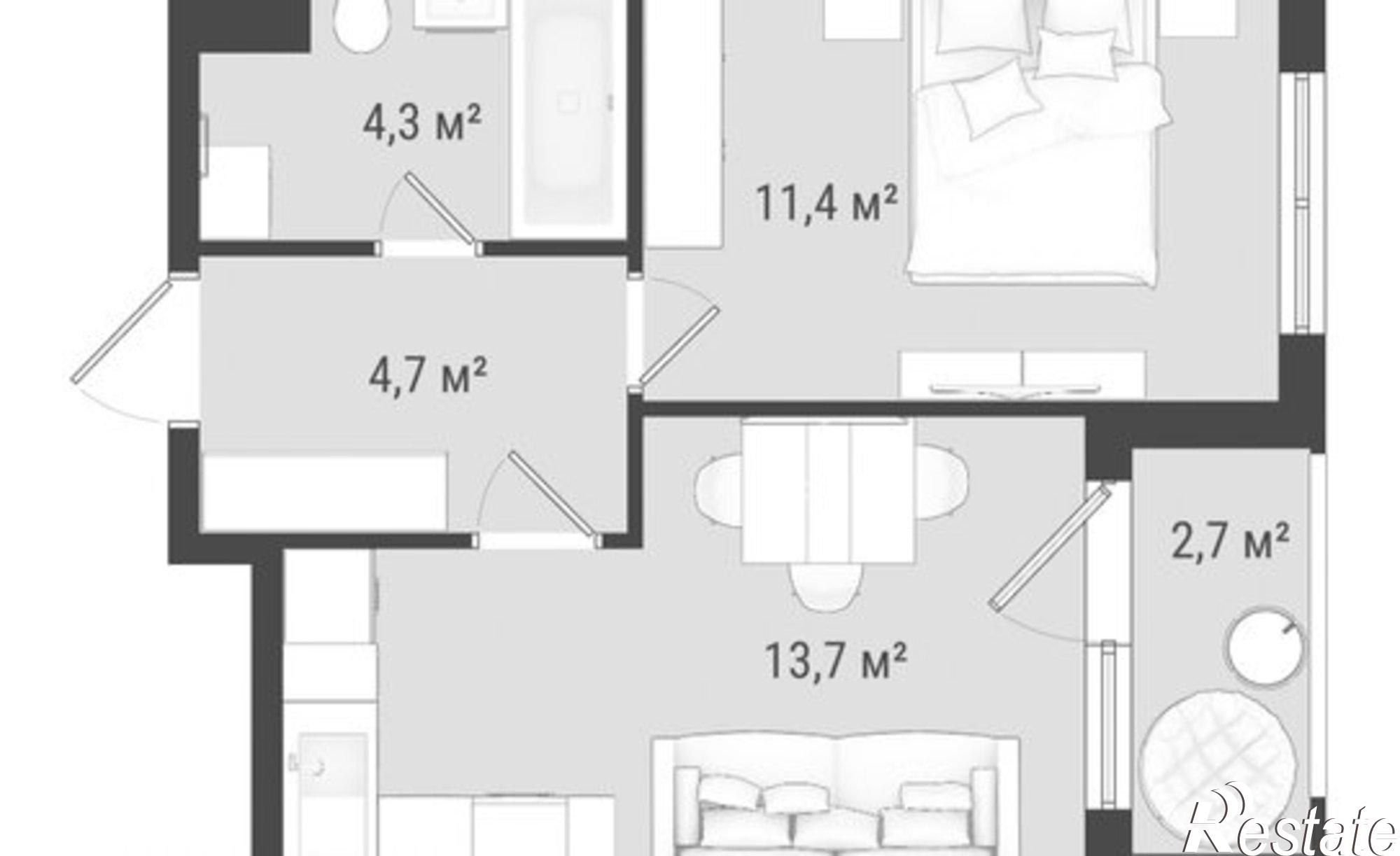 Купить квартиру за 5 100 000 рублей на Воткинское шоссе, 83 к2