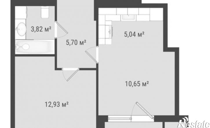 2-комн квартира улица Кунгурцева Е.М., 45 к1,  д. 45 к1