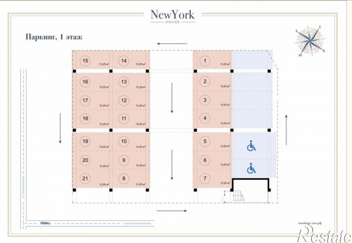 Гараж/парковка проезд Орджоникидзе, 1,  д. 1