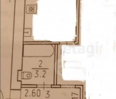 1-комн, 29кв м, этаж 1/5 ул Пастухова, 41