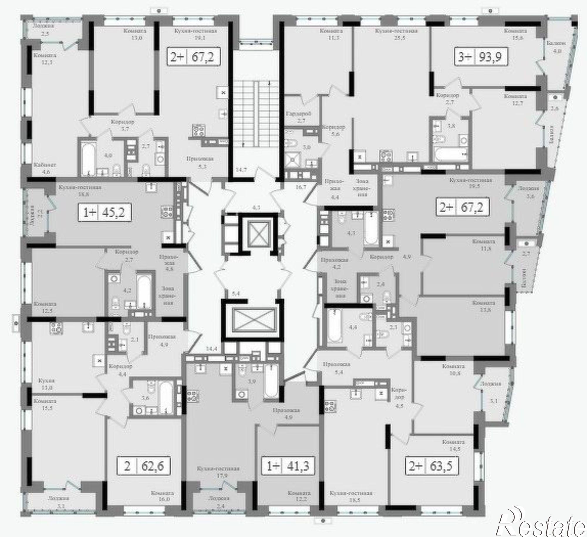 Купить квартиру за 6 874 780 рублей на ул Фруктовая, 4