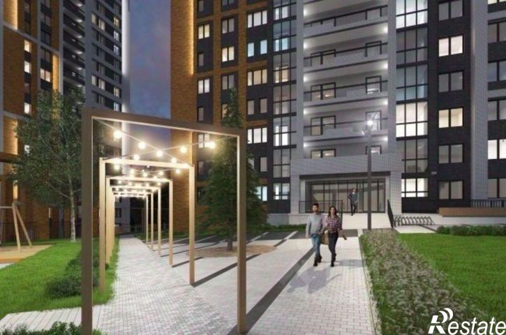 2-комн квартира в новом доме улица Академика Павлова, 45,  д. 45