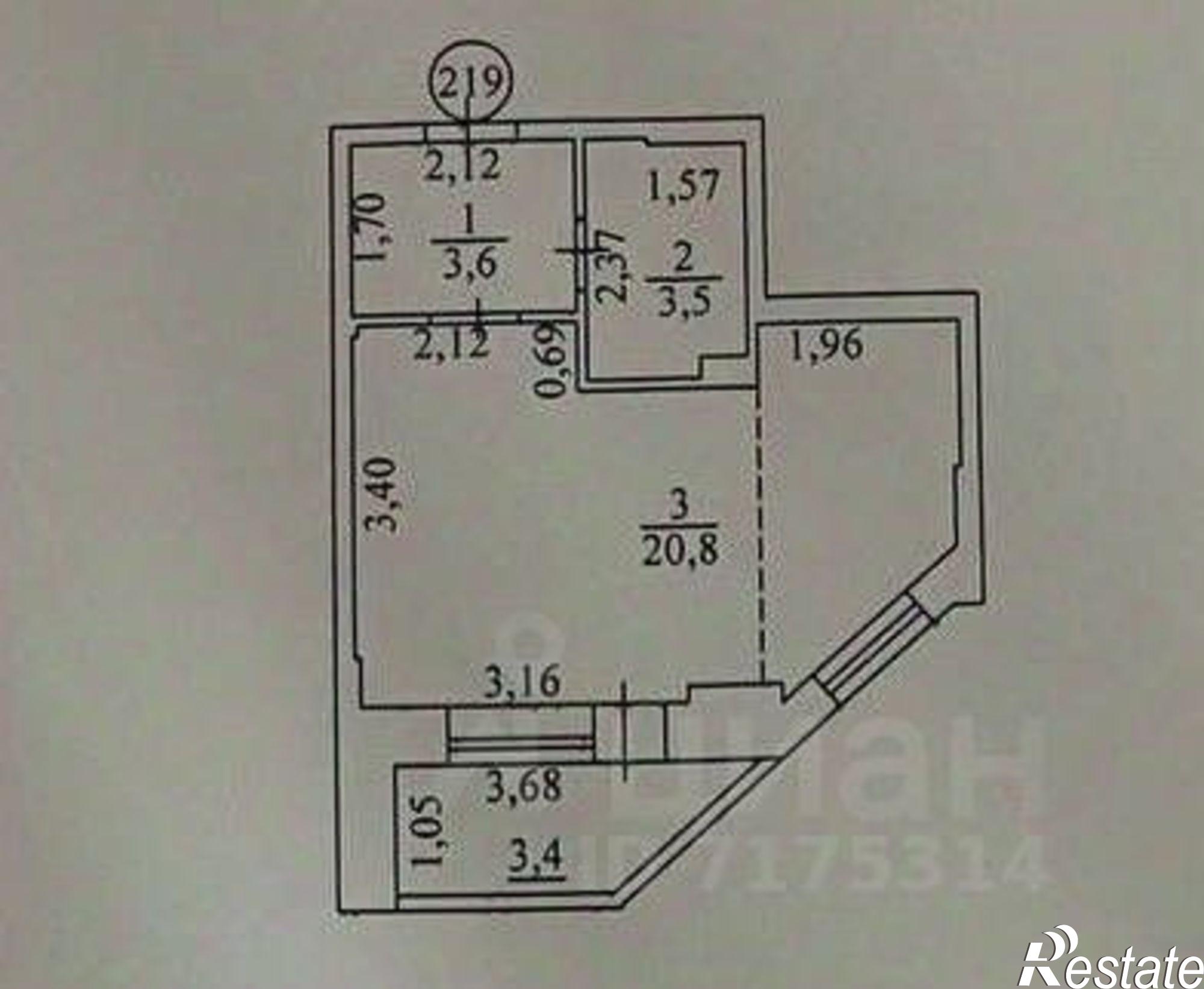 Купить квартиру за 3 950 000 рублей на ул 40 лет Победы, 138