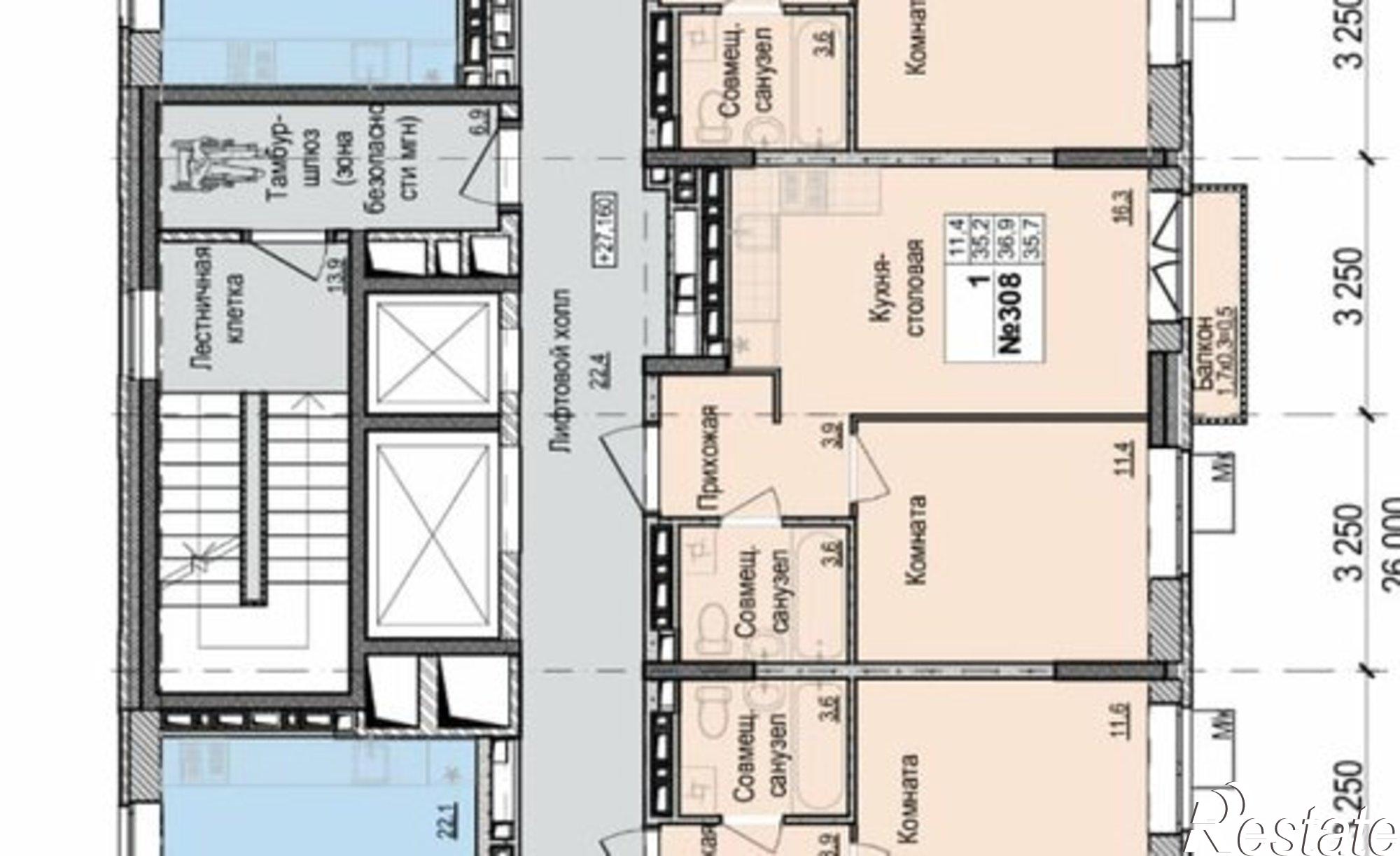 Купить квартиру за 5 300 000 рублей на ул Васнецова, 2/65