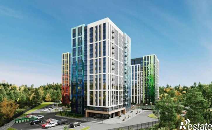 2-комн квартира в новом доме жилой комплекс Краски Леса