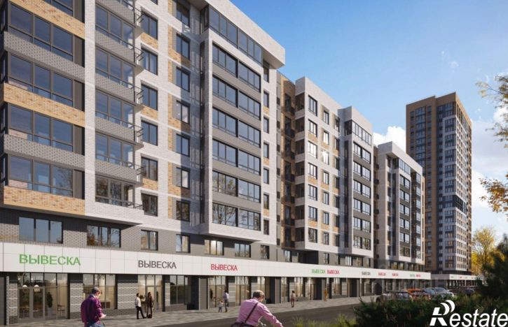 2-комн квартира в новом доме Воткинское шоссе, 45А,  д. 45А