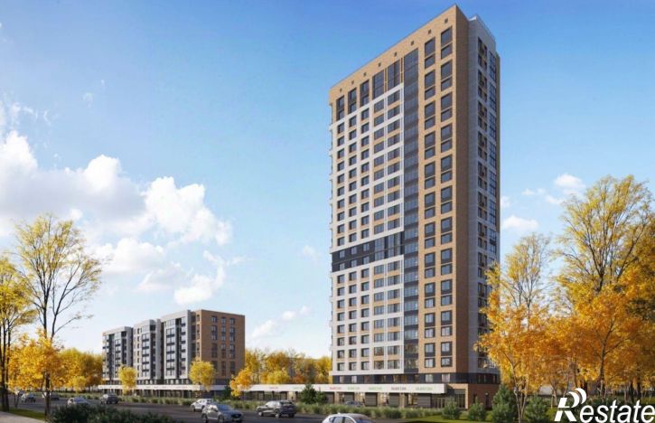 2-комн квартира в новом доме Воткинское шоссе, 45А,  д. 45А