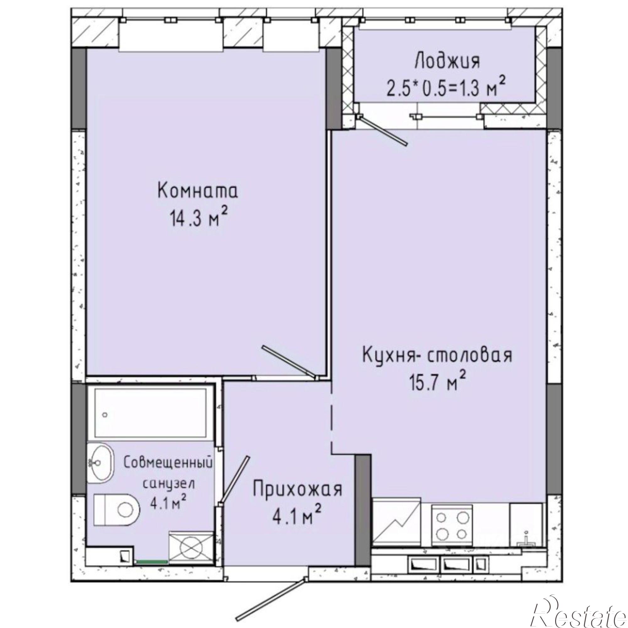 Купить квартиру за 5 925 000 рублей на улица Ленина, 91 к2