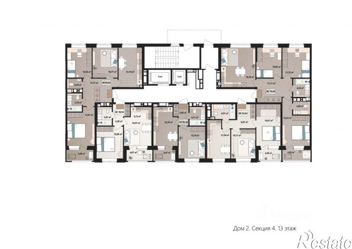 2-комн квартира в новом доме Воткинское шоссе, 61,  д. 61