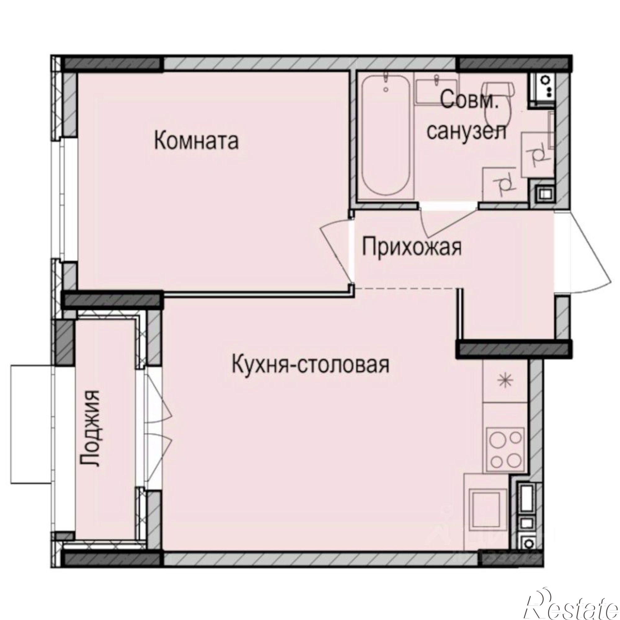 Купить квартиру за 5 234 500 рублей на ул Васнецова, 1 1