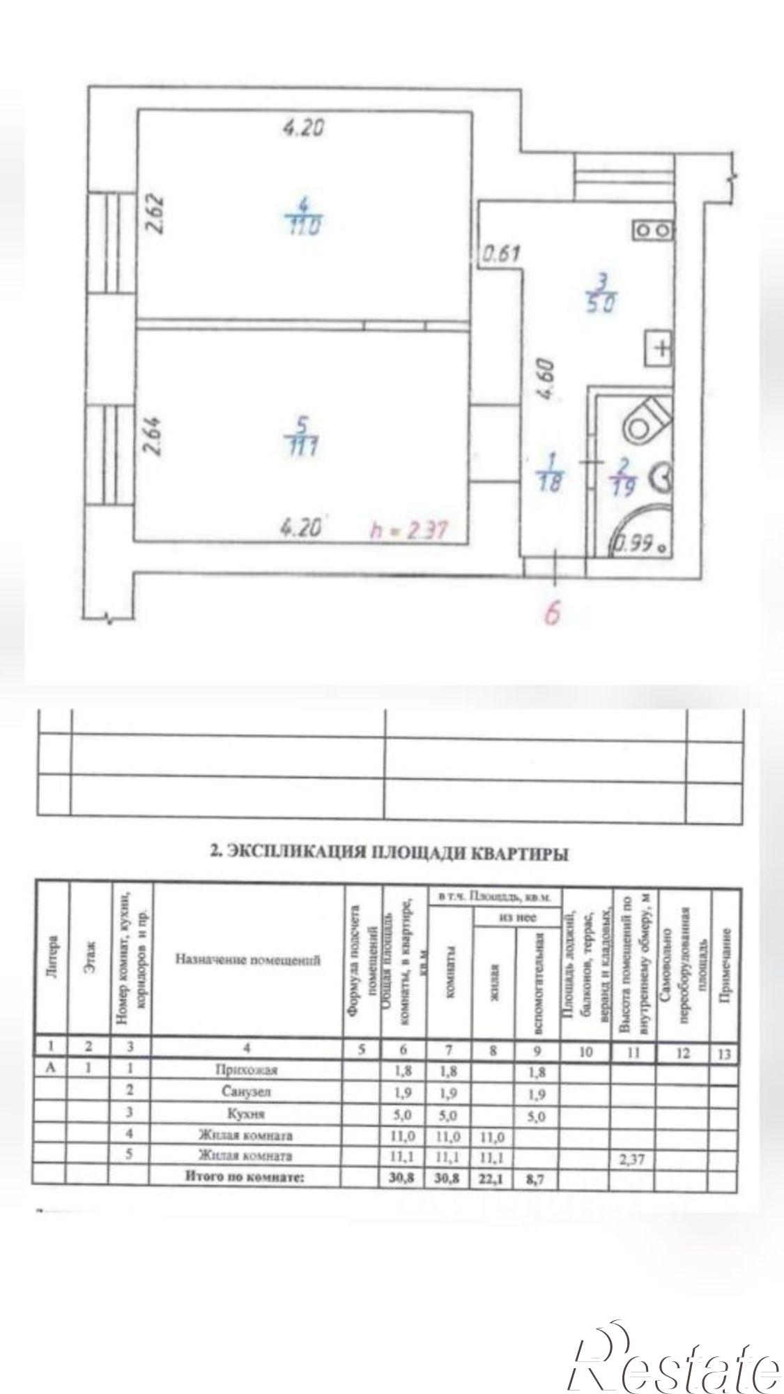 Купить квартиру за 2 999 000 рублей на улица 9 Января, 185А
