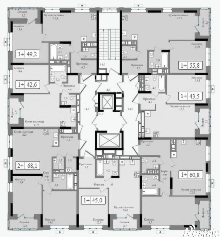 1-комн квартира в новом доме ул Фруктовая, 4,  д. 4