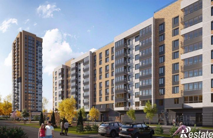 2-комн квартира в новом доме Воткинское шоссе, 45А,  д. 45А