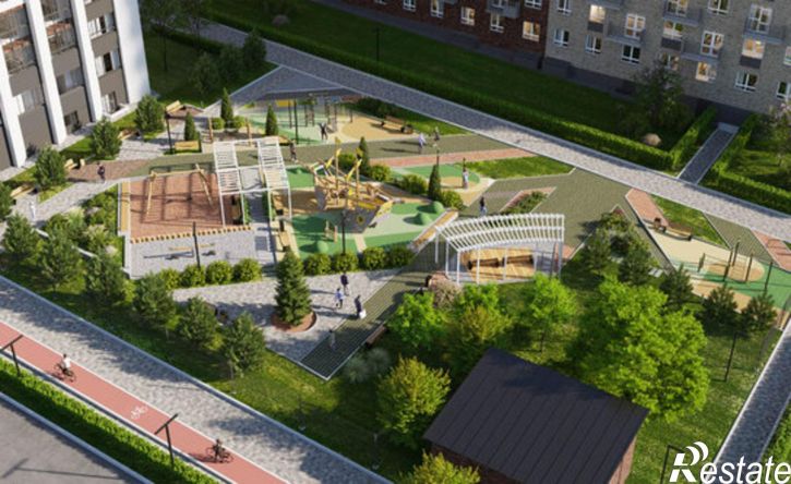 1-комн квартира в новом доме Камбарская улица