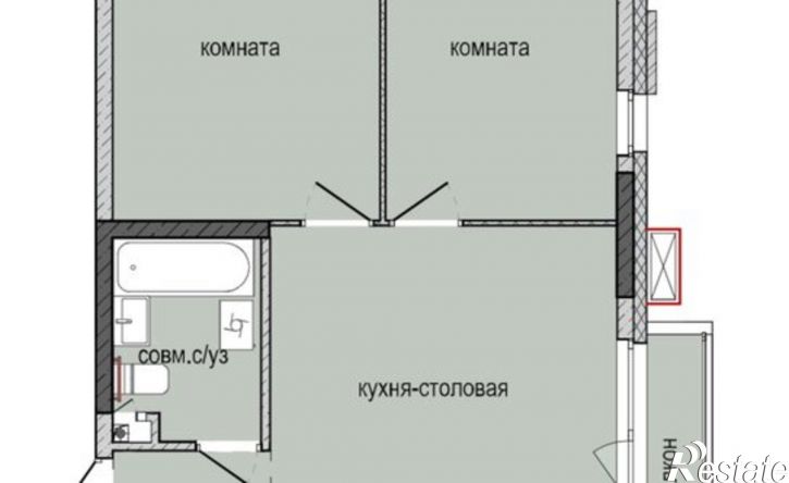 3-комн квартира в новом доме улица 10 лет Октября, 64А к1,  д. 64А к1