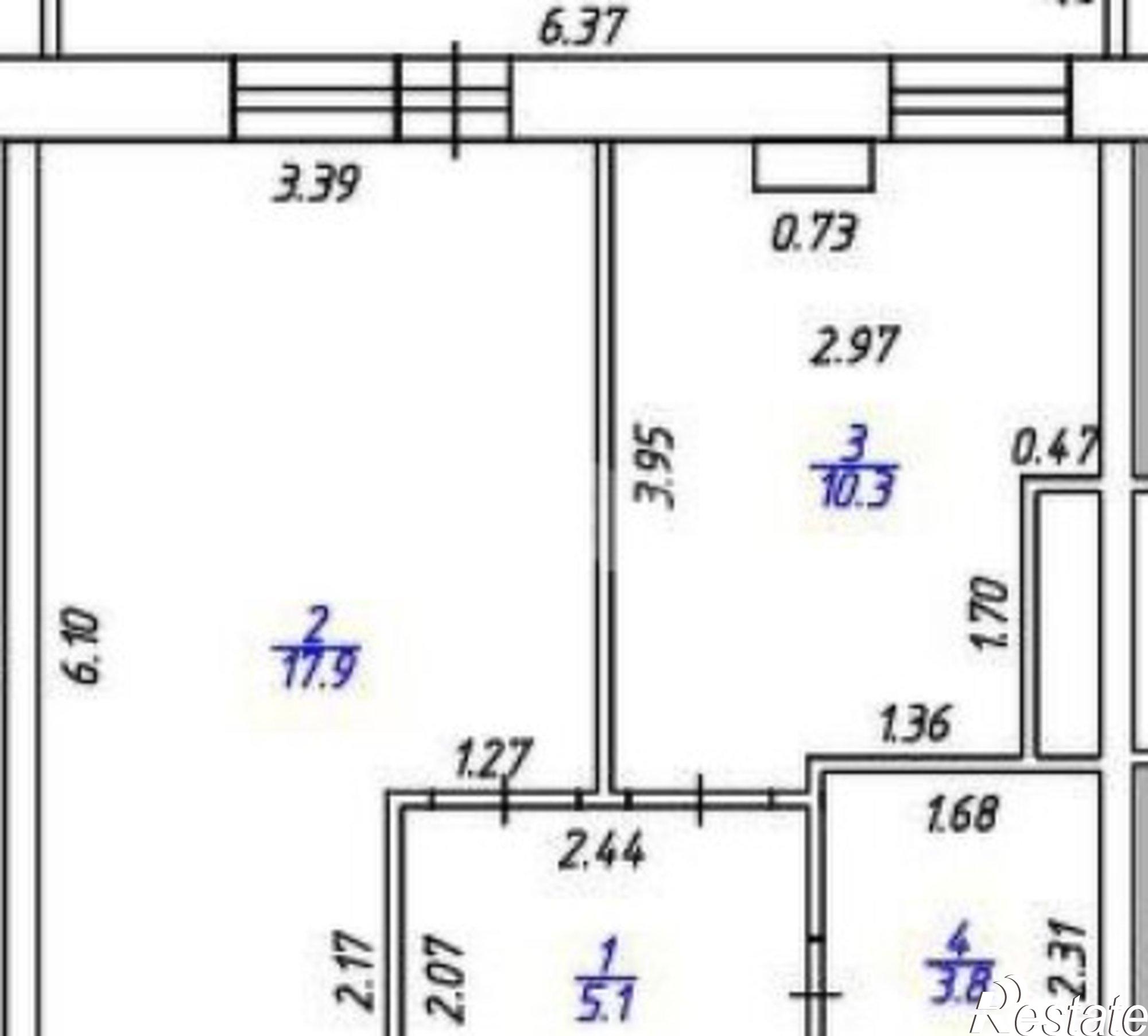 Купить квартиру за 3 299 000 рублей на ул Баранова, 96а