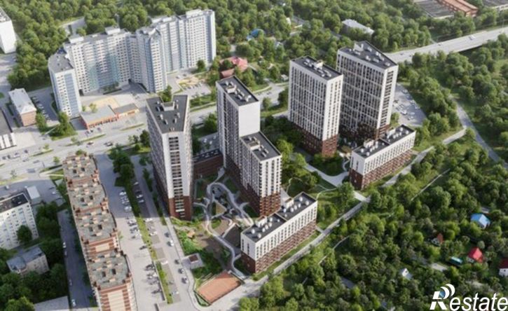 3-комн квартира в новом доме ул Молодогвардейская, 13,  д. 13