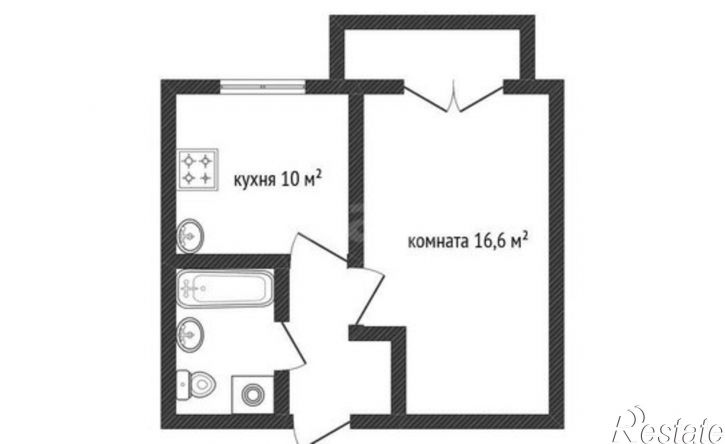 1-комн квартира Камбарская улица, 94 к1,  д. 94 к1
