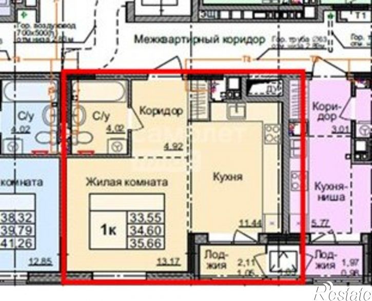 1-комн квартира улица Кунгурцева Е.М., 45 к1,  д. 45 к1