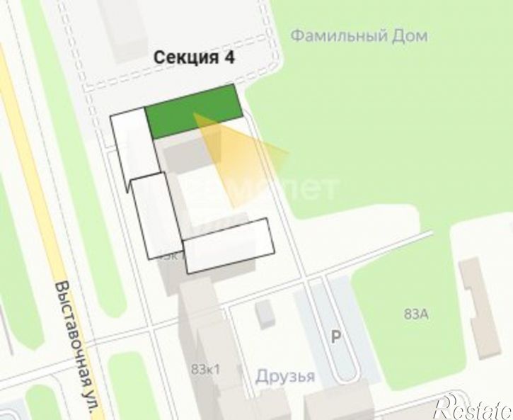 1-комн квартира улица Кунгурцева Е.М., 45 к1,  д. 45 к1
