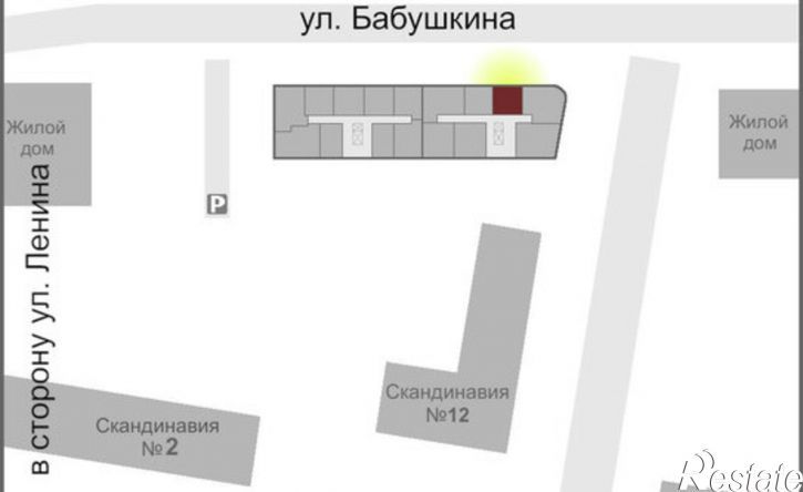 1-комн квартира в новом доме улица Ленина, 91 к1,  д. 91 к1