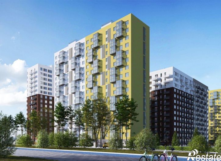 2-комн квартира в новом доме Первомайский район