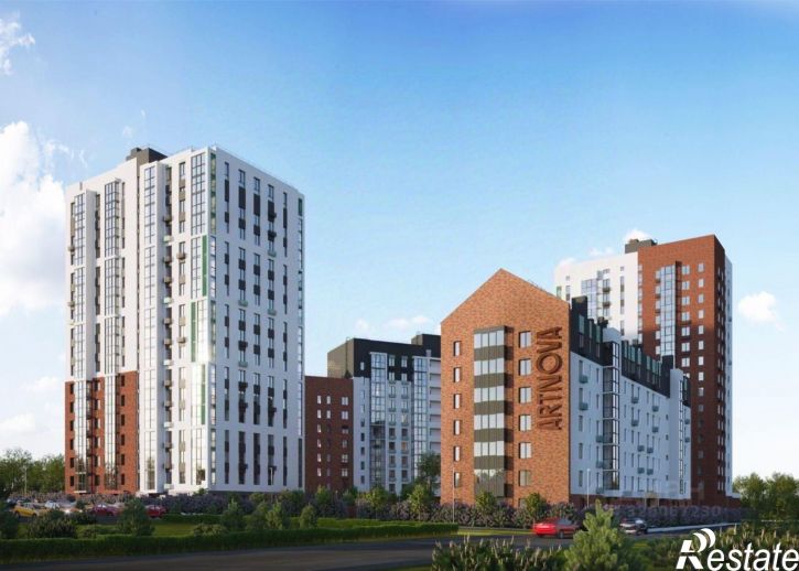 2-комн квартира в новом доме улица Новаторов, 12 к1,  д. 12 к1