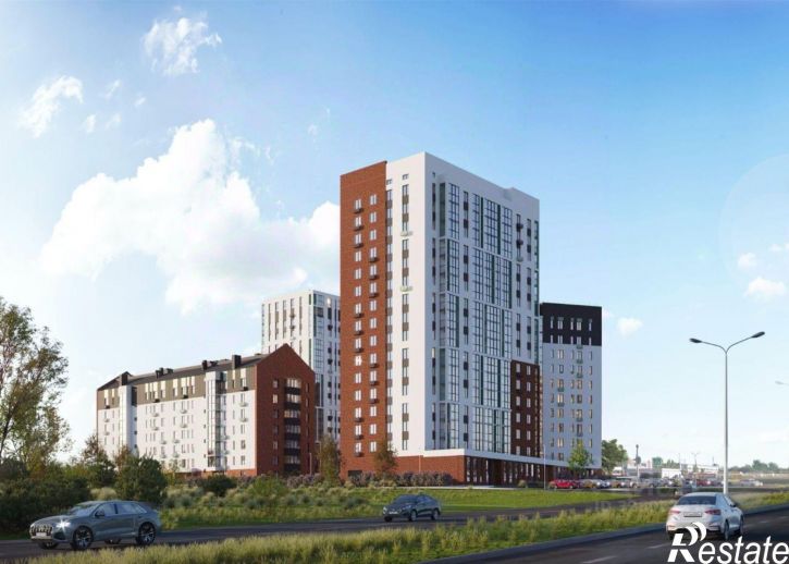 2-комн квартира в новом доме улица Новаторов, 12 к1,  д. 12 к1