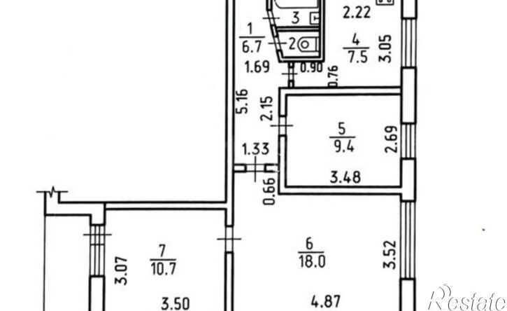 3-комн квартира ул Камбарская, 35,  д. 35