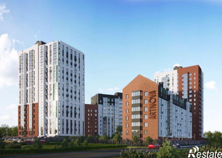 2-комн квартира в новом доме улица Новаторов, 12 к3,  д. 12 к3