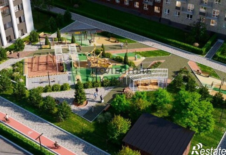 1-комн квартира в новом доме жилой район Ракетный, 3-й микрорайон, ЖК Умные Кварталы А14,