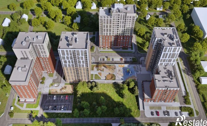 2-комн квартира в новом доме улица Леваневского, 8,  д. 8