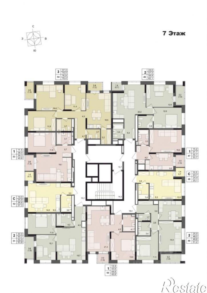2-комн квартира в новом доме улица Леваневского, 8,  д. 8