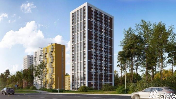 3-комн квартира в новом доме Первомайский район