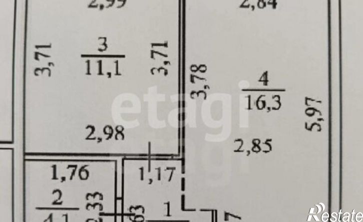 1-комн квартира ул Баранова, 90Б,  д. 90Б