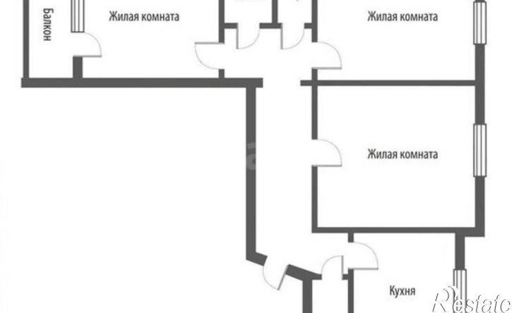 3-комн квартира ул Нагорная, 50,  д. 50