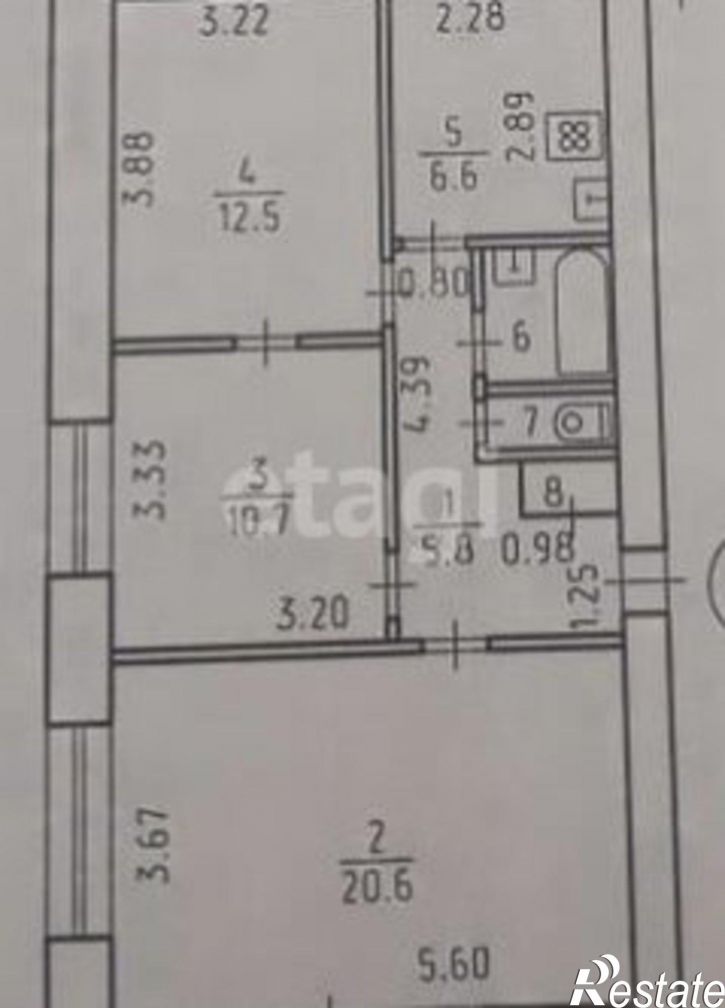 3-комн квартира ул Пушкинская, 240,  д. 240