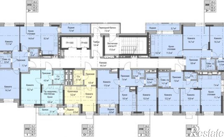 2-комн квартира Ботеневский пер, 30,  д. 30