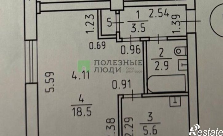 1-комн квартира ул Дзержинского, 53,  д. 53
