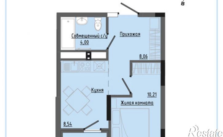 1-комн квартира в новом доме ул Комсомольская, 81,  д. 81