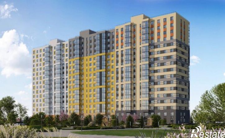 1-комн квартира в новом доме жилой район Аэропорт