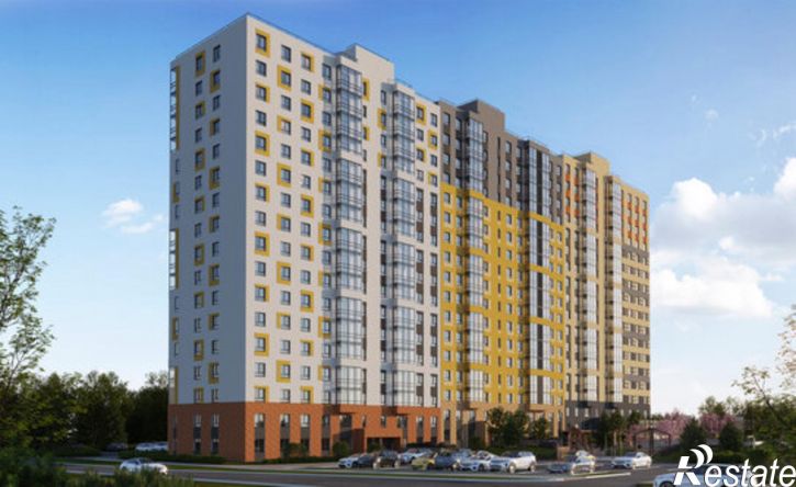 1-комн квартира в новом доме жилой район Аэропорт