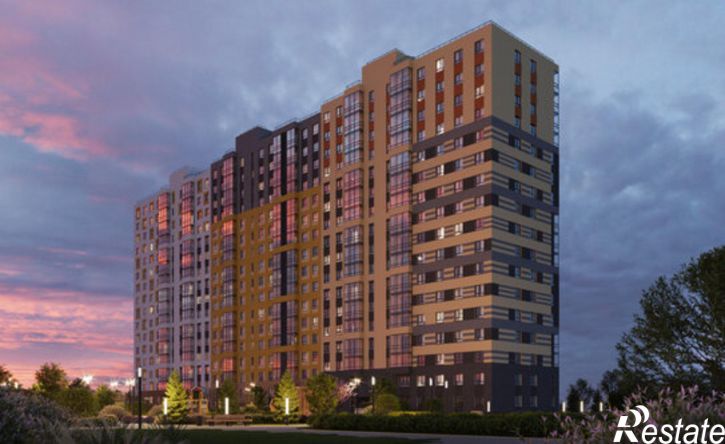 2-комн квартира в новом доме жилой район Аэропорт