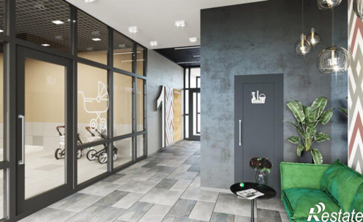 1-комн квартира в новом доме жилой район Аэропорт