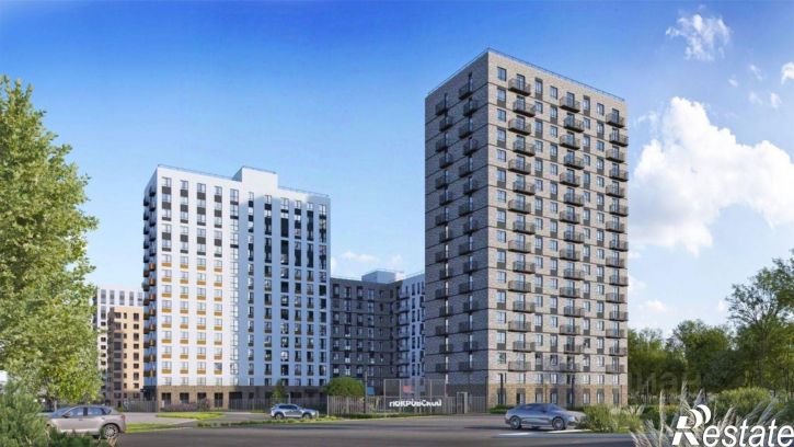 1-комн квартира в новом доме жилой район Буммаш