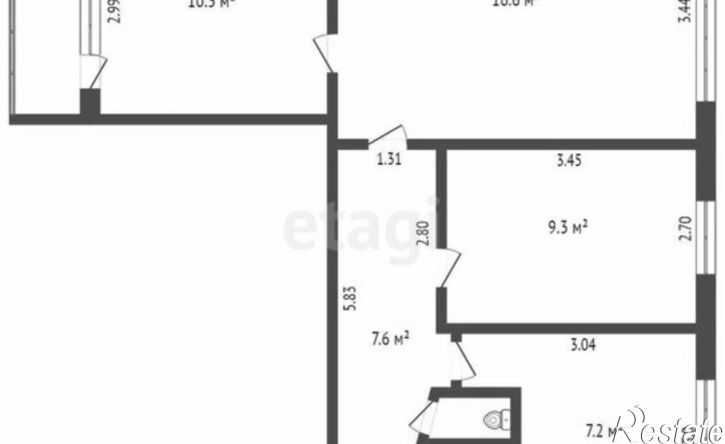 3-комн квартира ул Союзная, 125,  д. 125