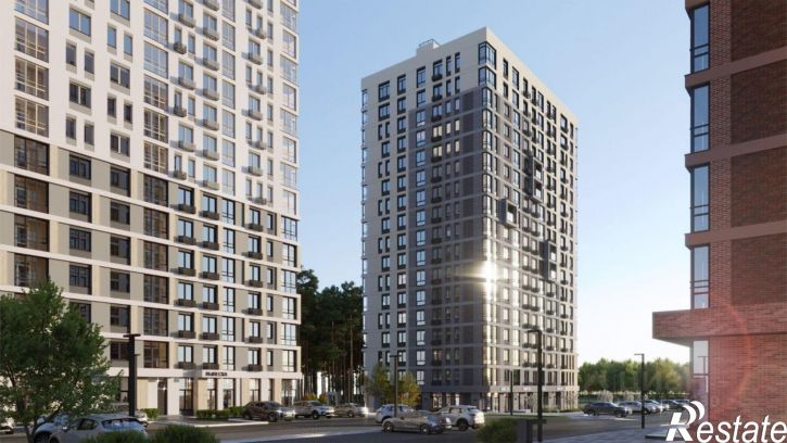 2-комн квартира в новом доме Индустриальный район